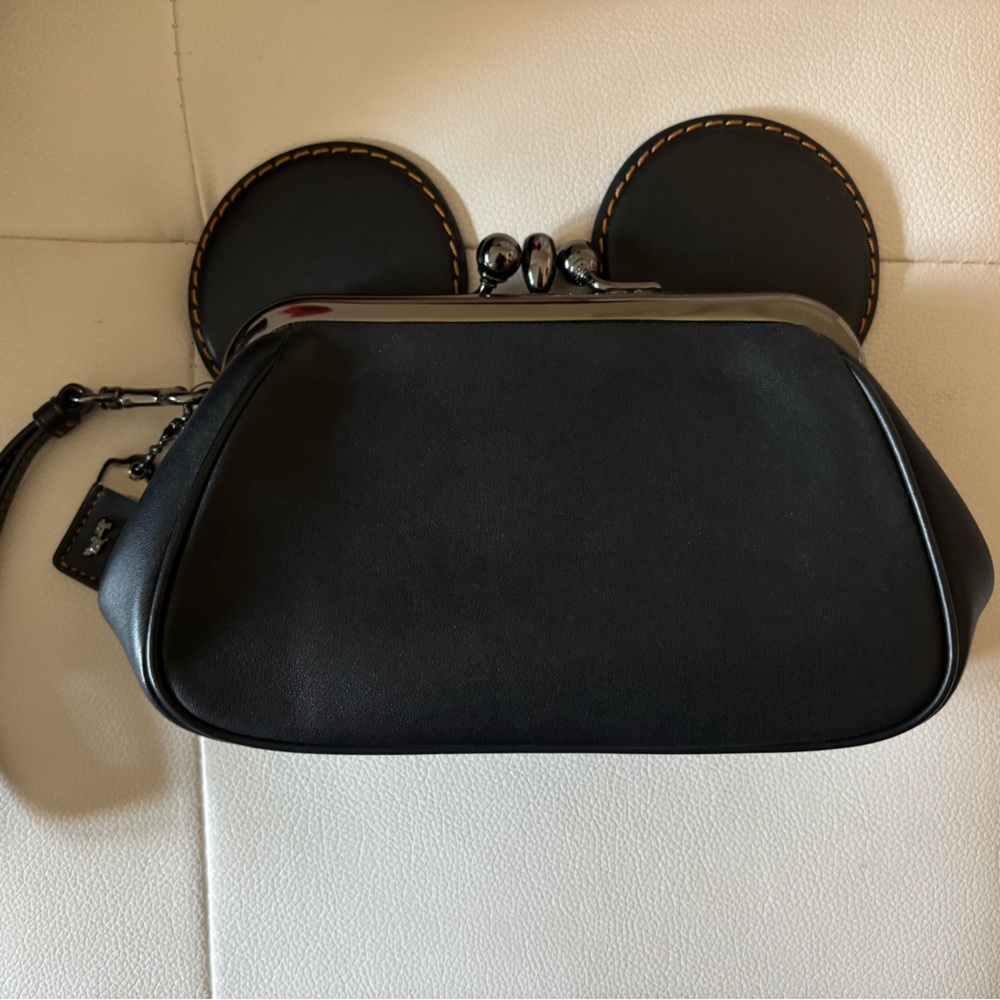 Coach x Disney Black Wristlet